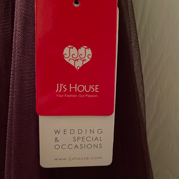 JJ’s House - A-line/V-neck/Tulle Bridesmaid dress - Picture 3 of 6